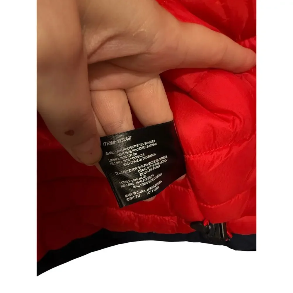 Gerry M Nimbus Tech Snowboard Jacket $199 Detachable Hood Puffer Ski Coat Blue